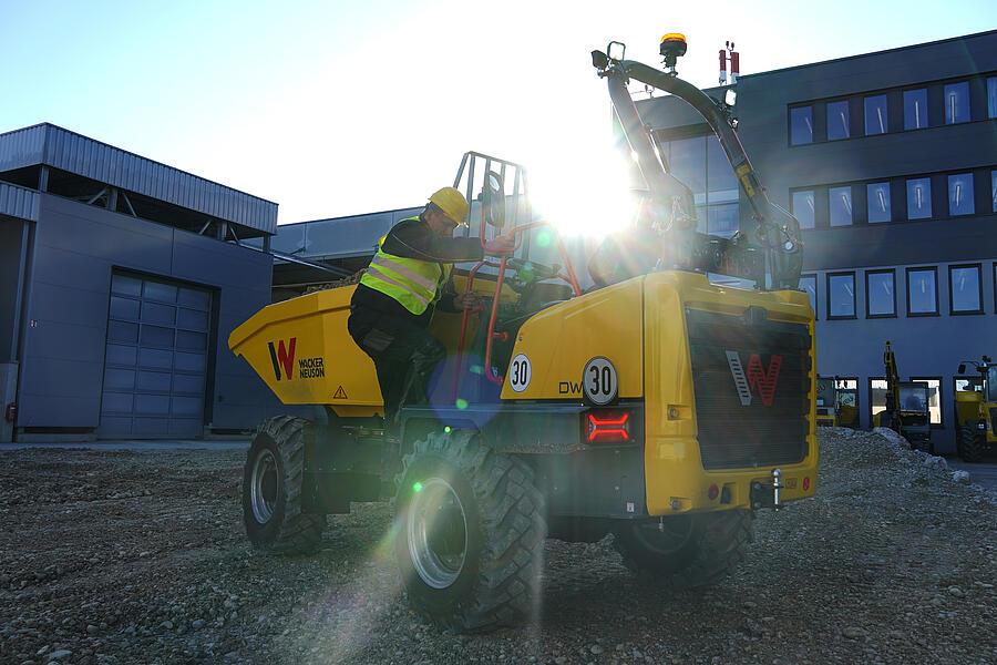 DW50 Dumper sobre ruedas