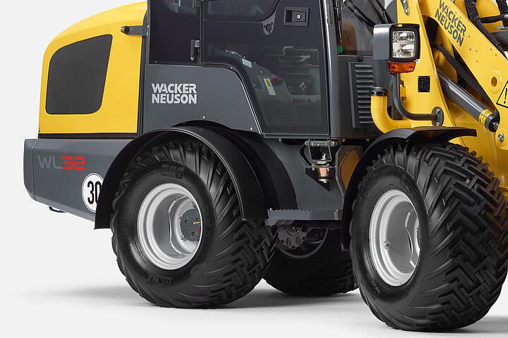 Wacker Neuson wheel loader WL32, easy entry