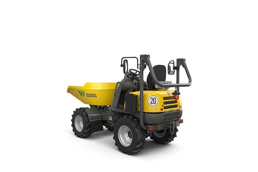 Dumper sur pneus électrique DW15e