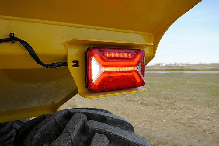 Back drive warning system DV125