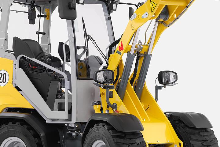Wacker Neuson wheel loader WL28, Lifting cylinder