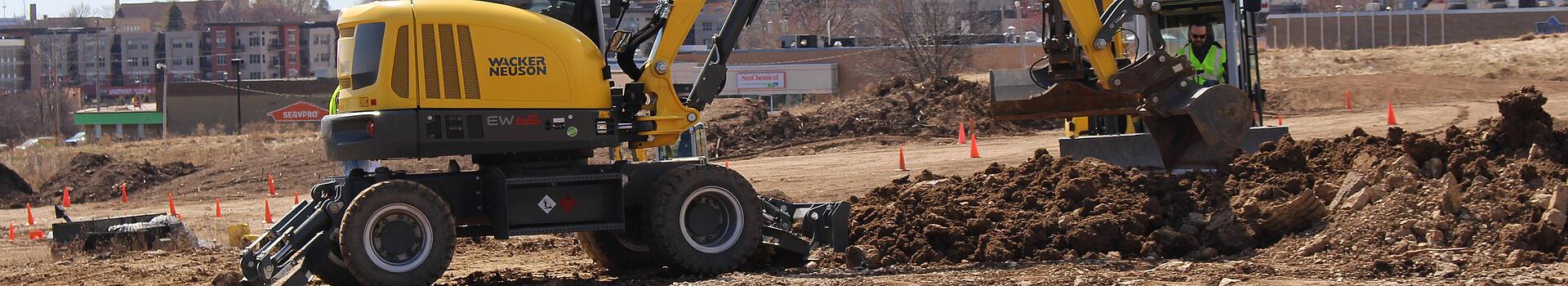 Wheeled Excavators