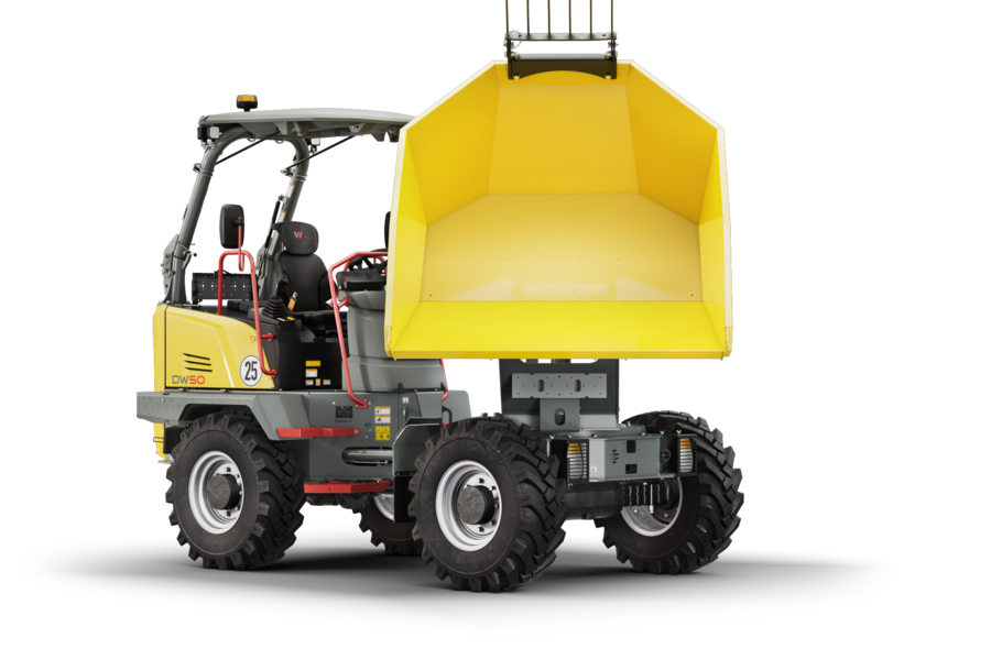 DW50 Dumper sobre ruedas