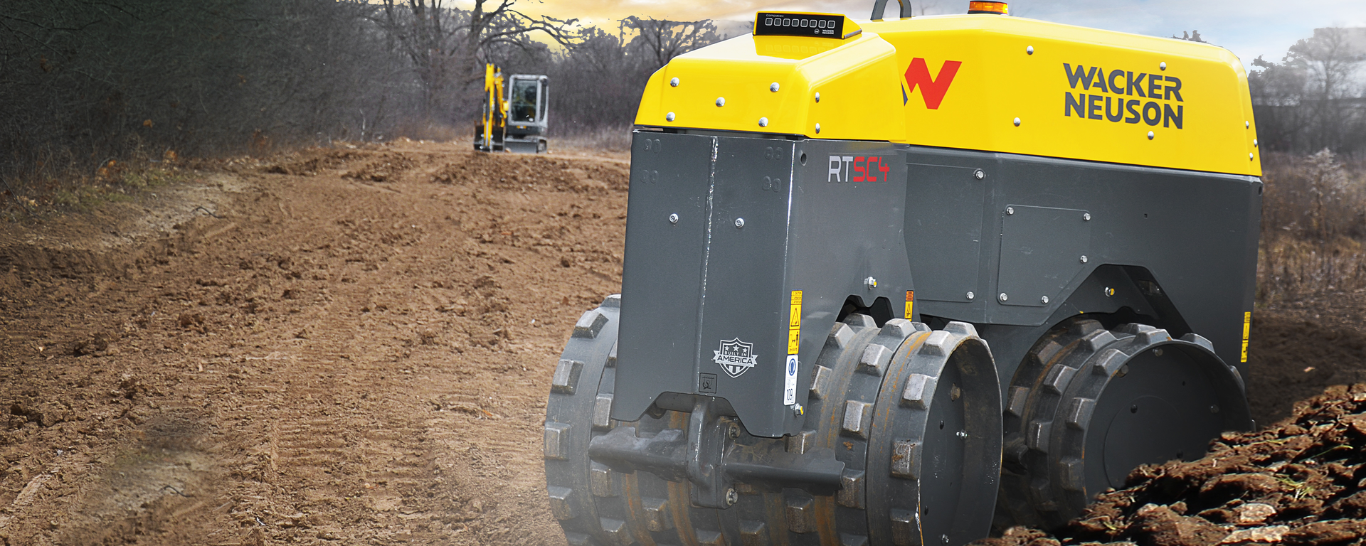 RTD-SC4 Trench Roller