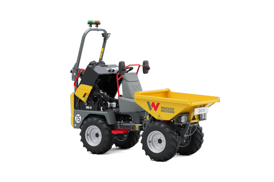 Dumper sur pneus DW10