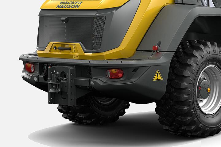 Wacker Neuson wheel loader WL95, Trailer operation