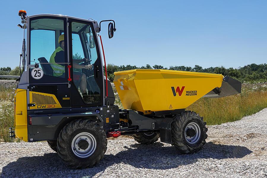 DW30 Dumper sobre ruedas