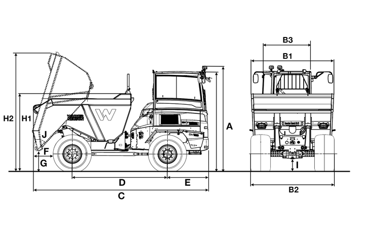 Dual View Dumper  DV125