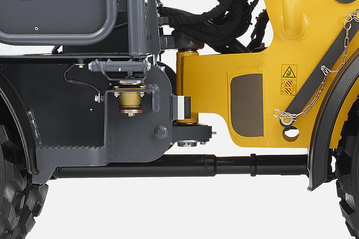 Wacker Neuson wiellader WL25, Trillingsdemping