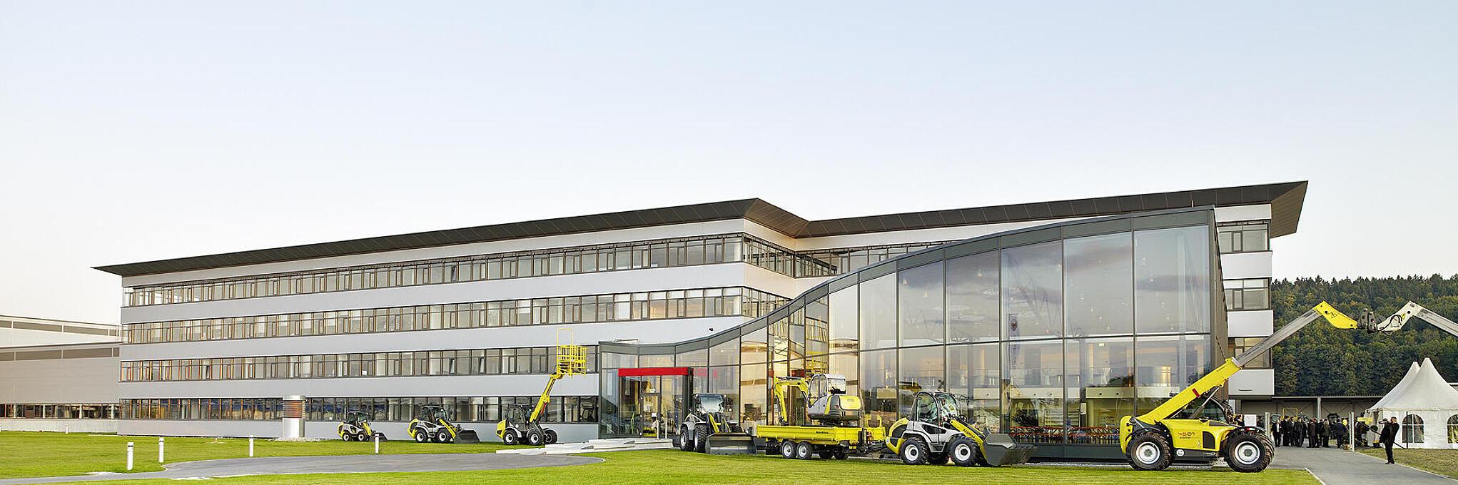 Wacker Neuson Standort in Pfullendorf.