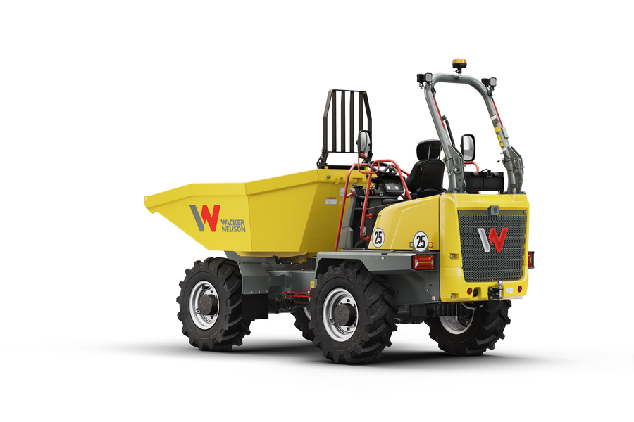 DW50 Dumper sobre ruedas