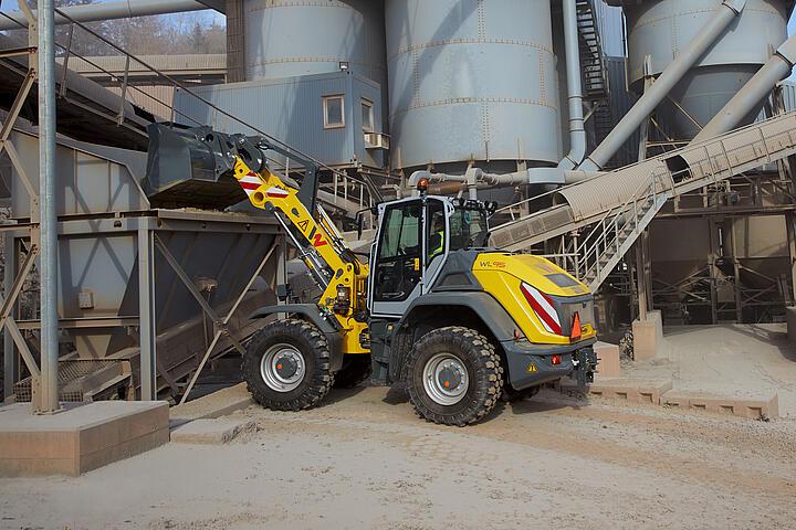 Wacker Neuson wheel loader WL95, WL110, Automatic bucket return