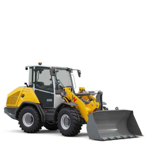 Wacker Neuson wheel loader WL950 with 4-in-1 shovel