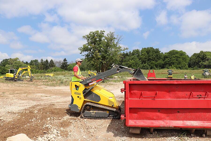 SM120 Utility Track Loader