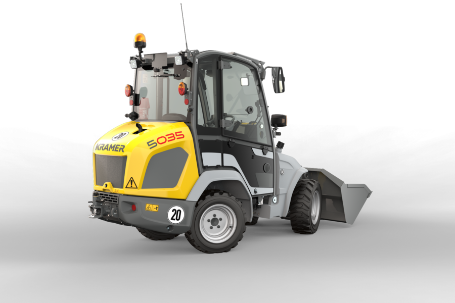 The 5035 wheel loader from Kramer.