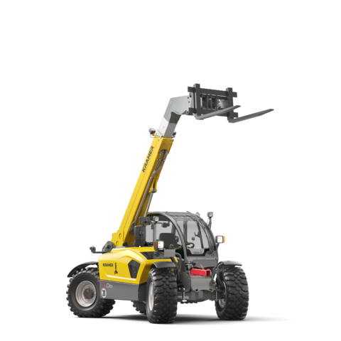 The Kramer telehandler 2706 in a studio.