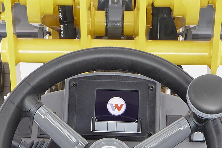 Wacker Neuson wheel loader WL60, WL70, 3 inch Display