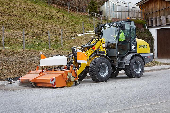 Wacker Neuson wheel loader WL60, WL70, Flow Sharing