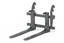 Wacker Neuson attachment, Fold-down pallet fork