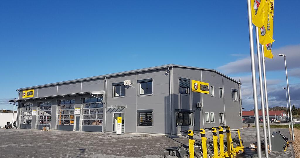 Building of a Wacker Neuson branch.