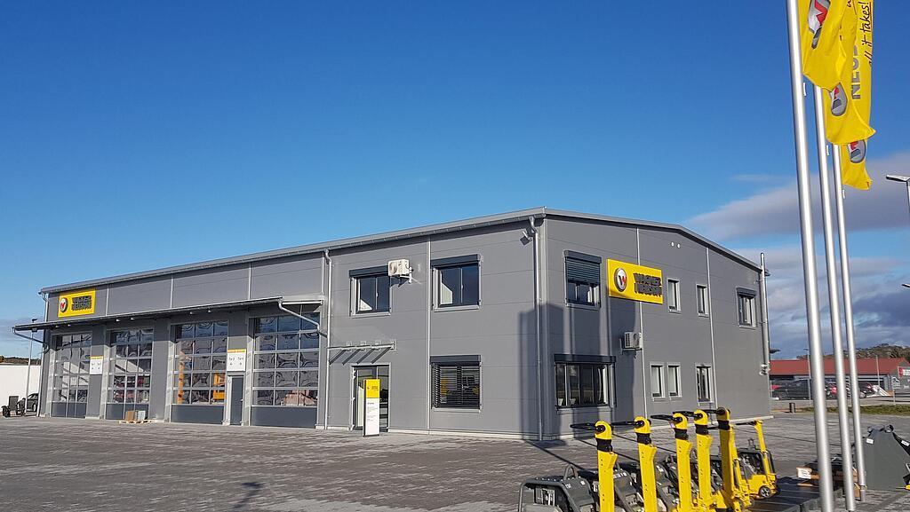 Building of a Wacker Neuson branch.