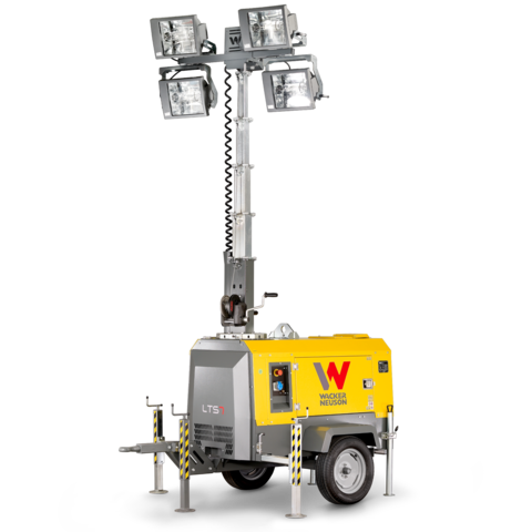 Light Tower with metal halide lamps LTS8