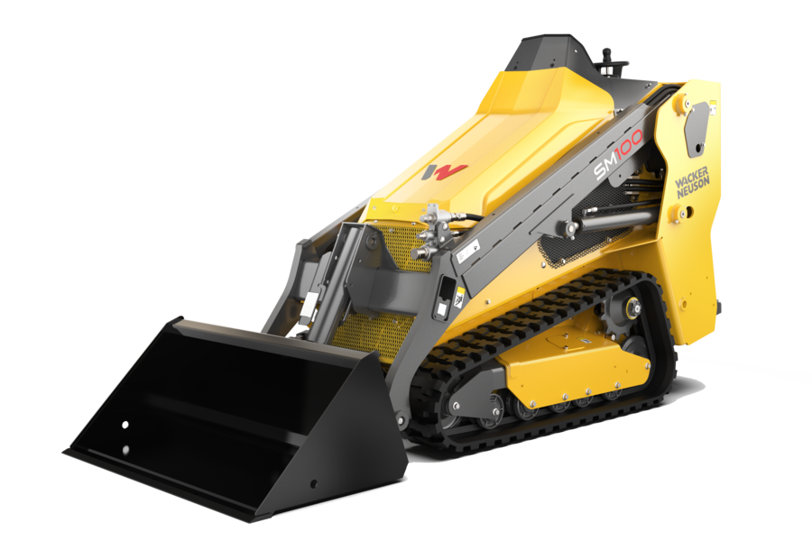 Carregadeira de esteira utilitária SM100