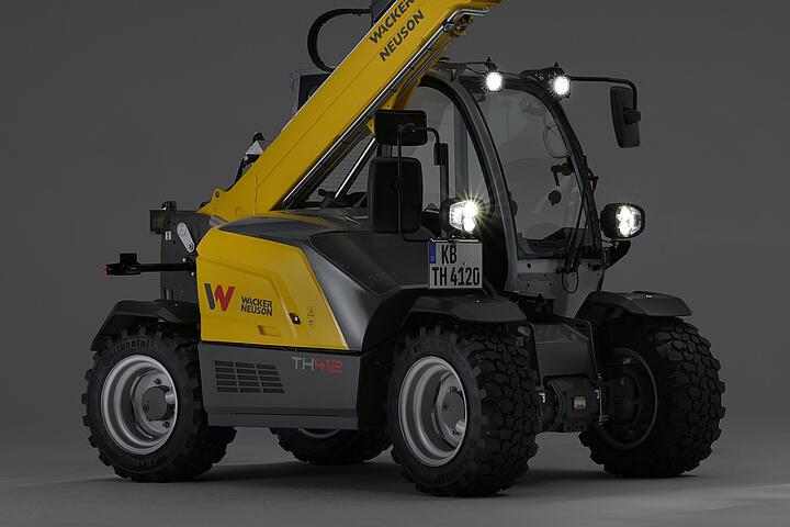 Wacker Neuson telehandler TH412, lightning