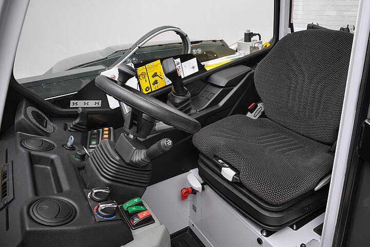 Chariot télescopique Wacker Neuson Th412, TH522, siège conducteur (console non suspendue), studio