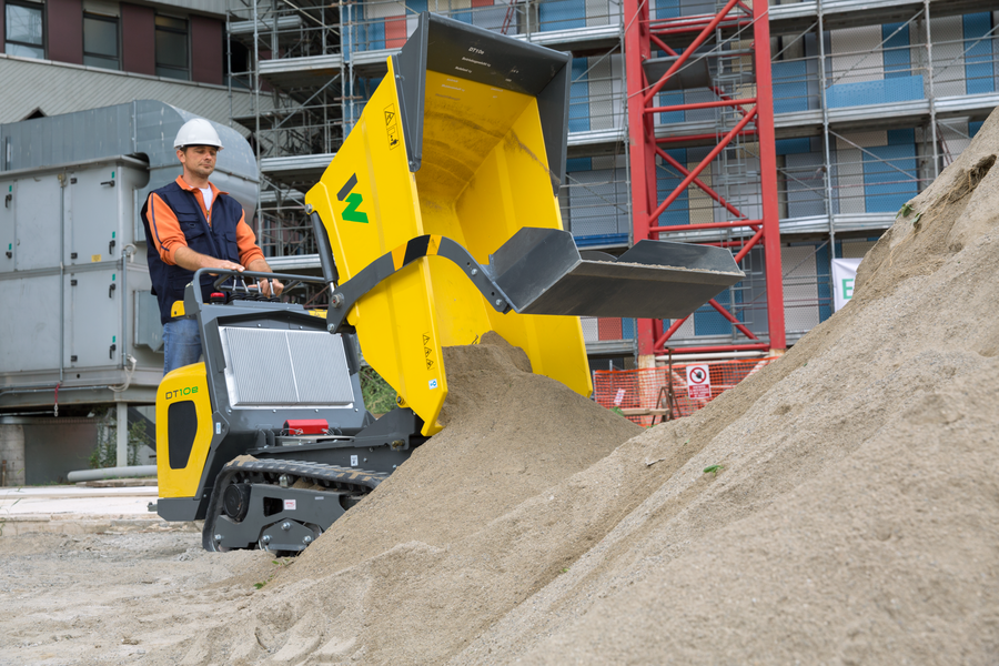 Dumper électrique sur chenilles  DT10e