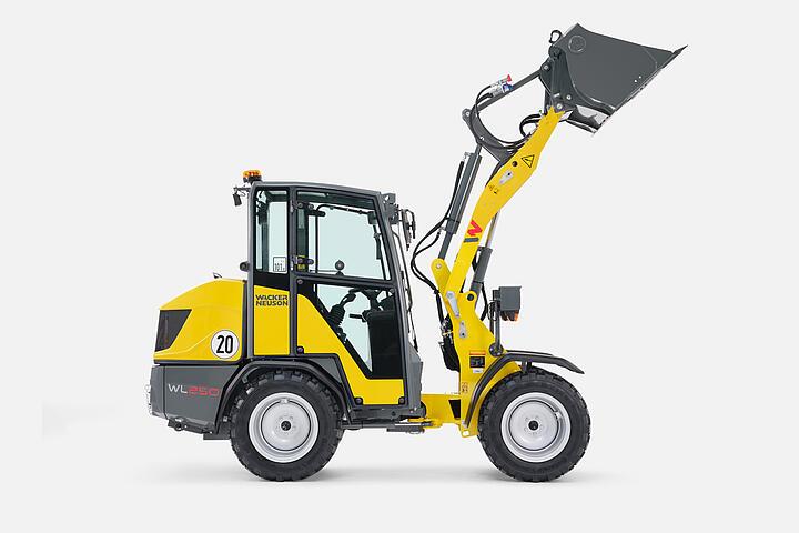 Wacker Neuson wheel loader WL250, Kinematics in general