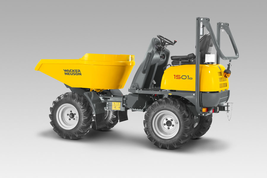 Studio photo wheel dumper 1501 with folded ROPS