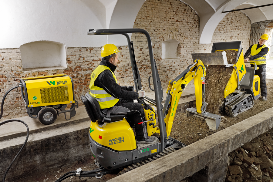 Dumper électrique sur chenilles  DT10e