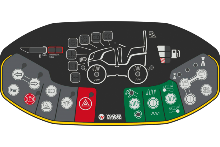 Illustrazione Display Wacker Neuson Rulli tandem Wacker Neuson e compattatori di terreno a tamburo singolo