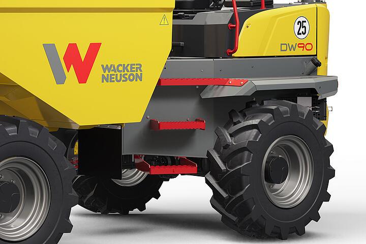 Dumper Sur Pneus DW90 | Wacker Neuson