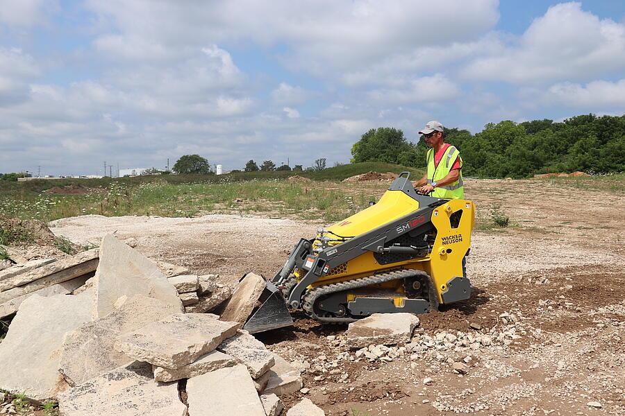 SM120 Utility Track Loader