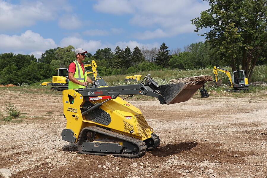 SM120 Utility Track Loader