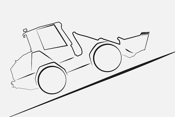 Wacker Neuson-afbeelding, elektrische parkeerrem, wielladers WL750, WL950, WL1150