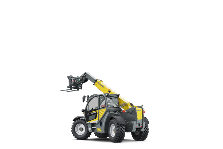 The Kramer telehandler 4007 in a studio.