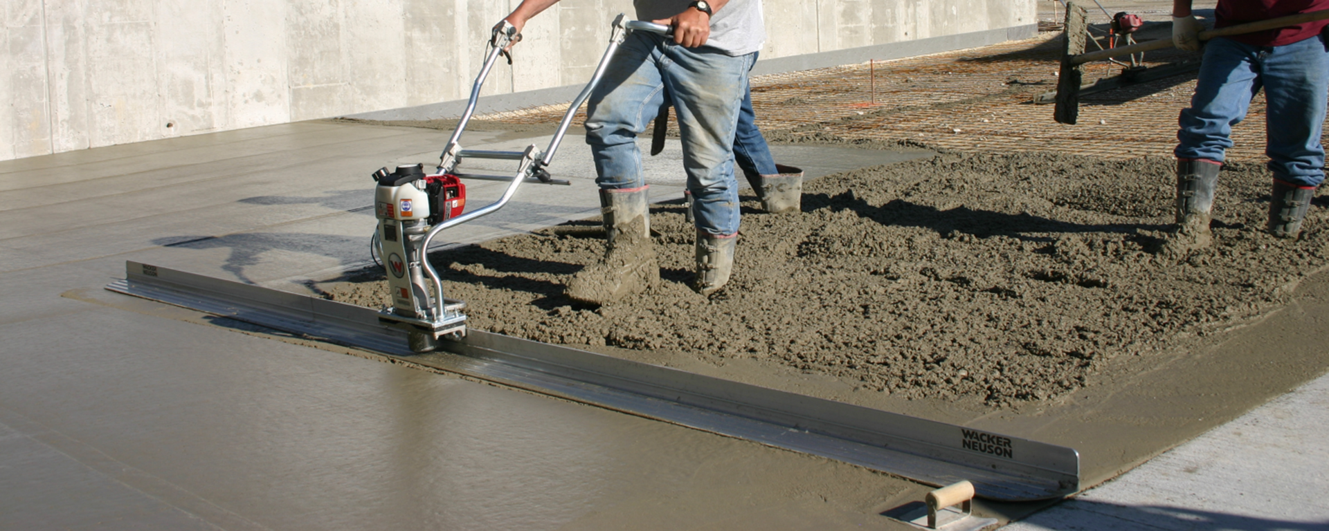 Hand-guided screed  P35A