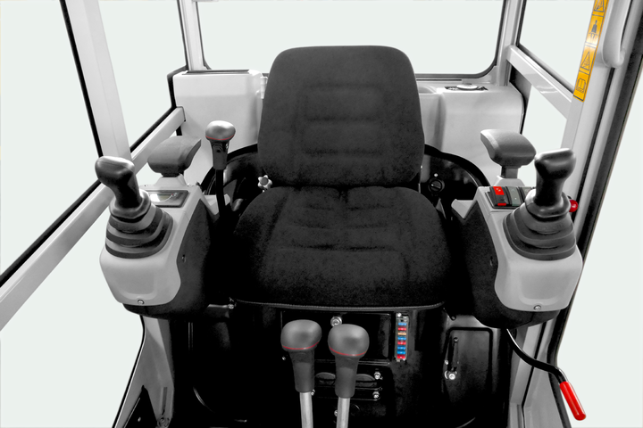 Interior of the ET16 form the front
