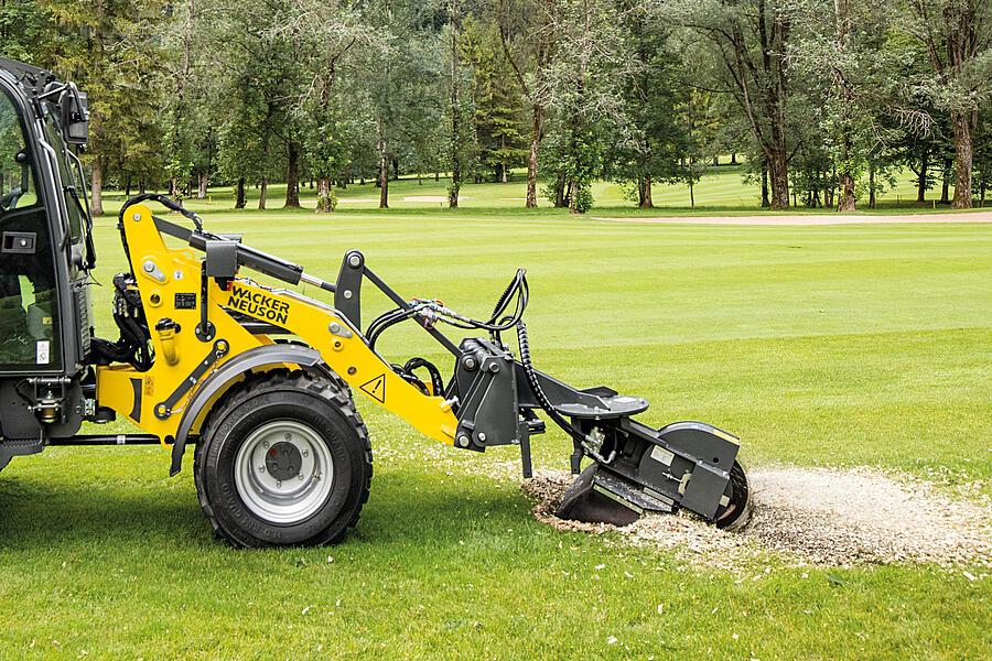 Wacker Neuson attachment, Stump grinder