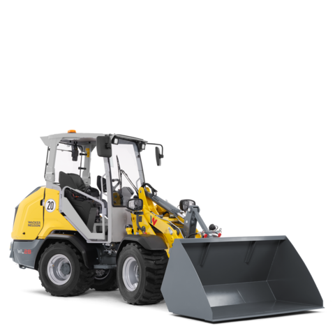 Wacker Neuson wiellader WL28, studio