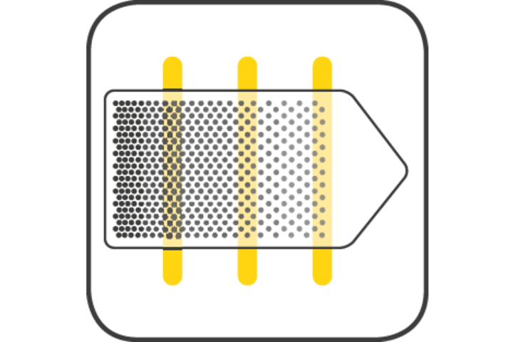 Illustration Système de filtre à air à 3 niveaux Wacker Neuson