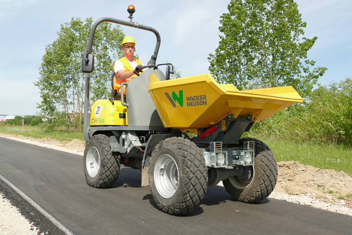 Elektrický kolesový dumper DW15e Elektrický kolesový dumper DW15e