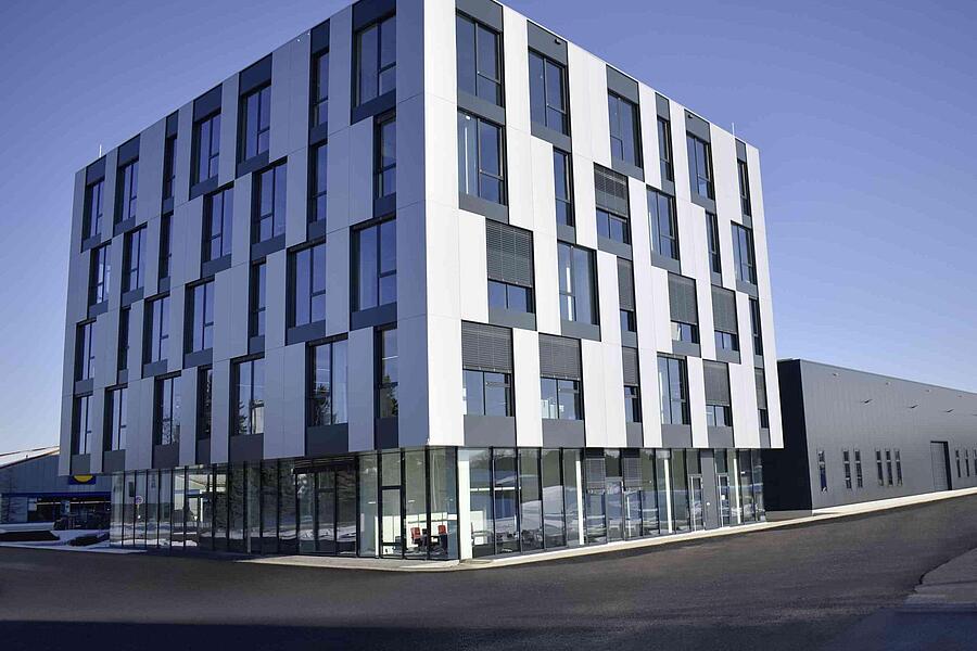 Localização do edifício Wacker Neuson Reichertshofen.