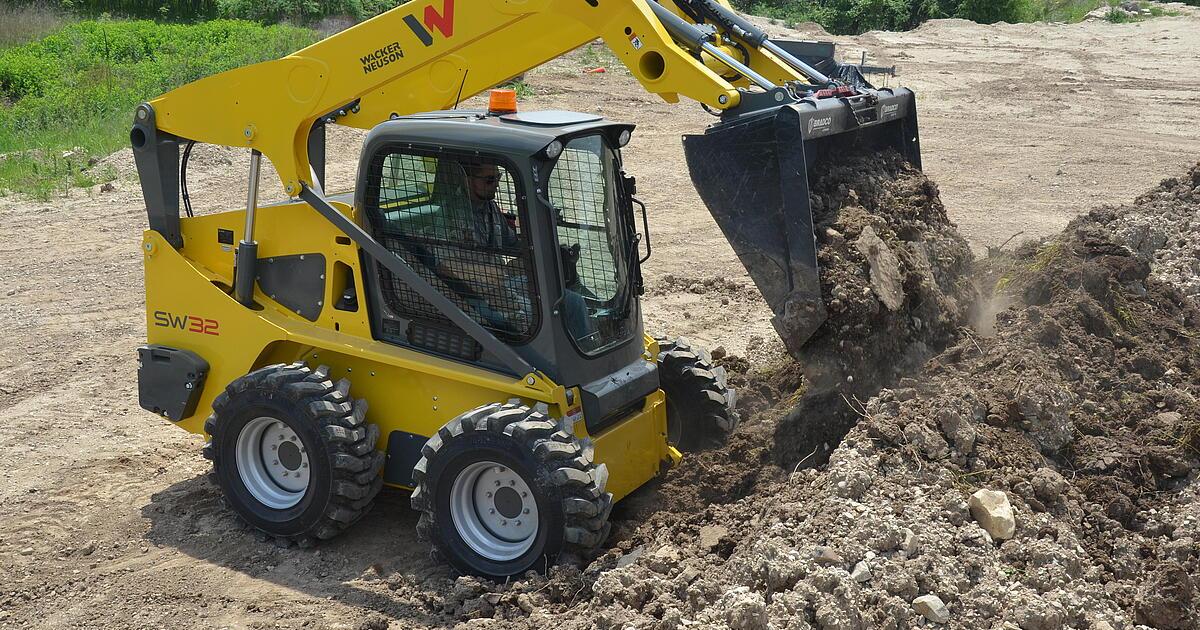 Wacker Neuson Skid Steer Loader SW32 | Wacker Neuson