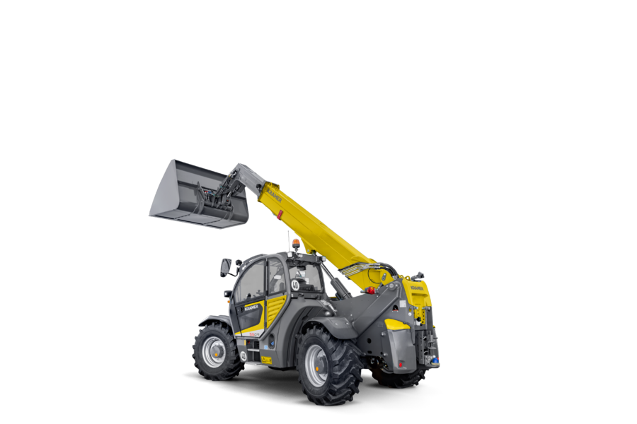 The Kramer telehandler 5509 in a studio.