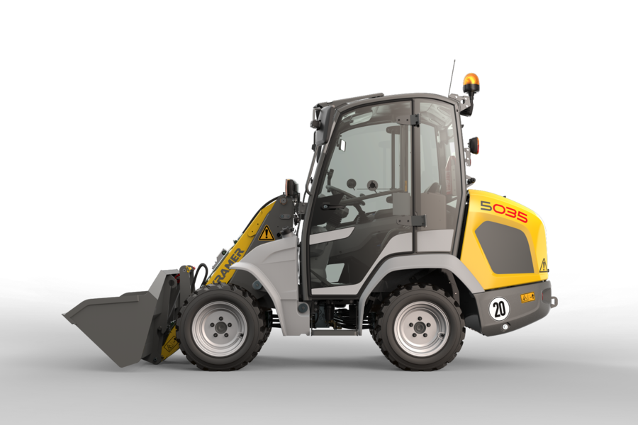 The 5035 wheel loader from Kramer.