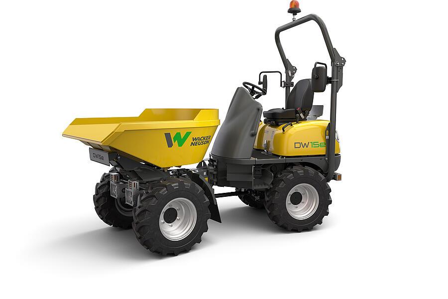 Dumper sur pneus électrique DW15e